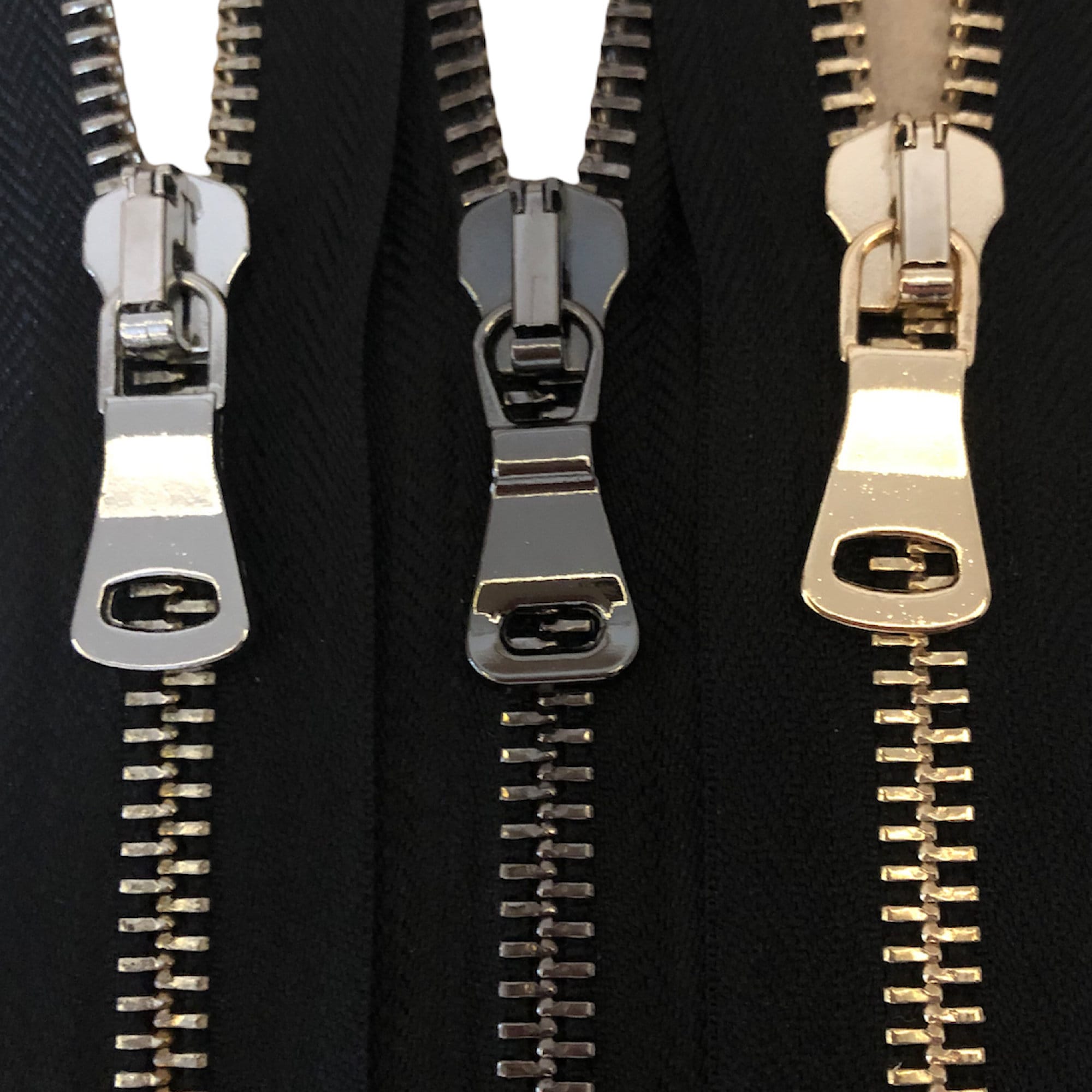 50pcs YKK #4.5 Brass Closed Bottom Zippers, Pant & Dress, 3-14 50pcs YKK #4.5 Brass Closed Bottom Zippers, Pant & Dress, 3-14