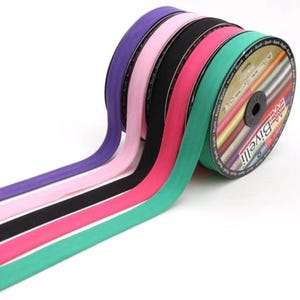 Cotton Bias Binding Tape - Single Fold in 20 mm - DIY Sewing Supplies - By the meter
