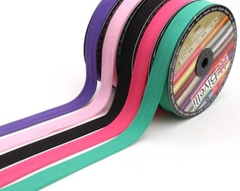 Cotton Bias Binding Tape - Single Fold in 20 mm - DIY Sewing Supplies - By the meter