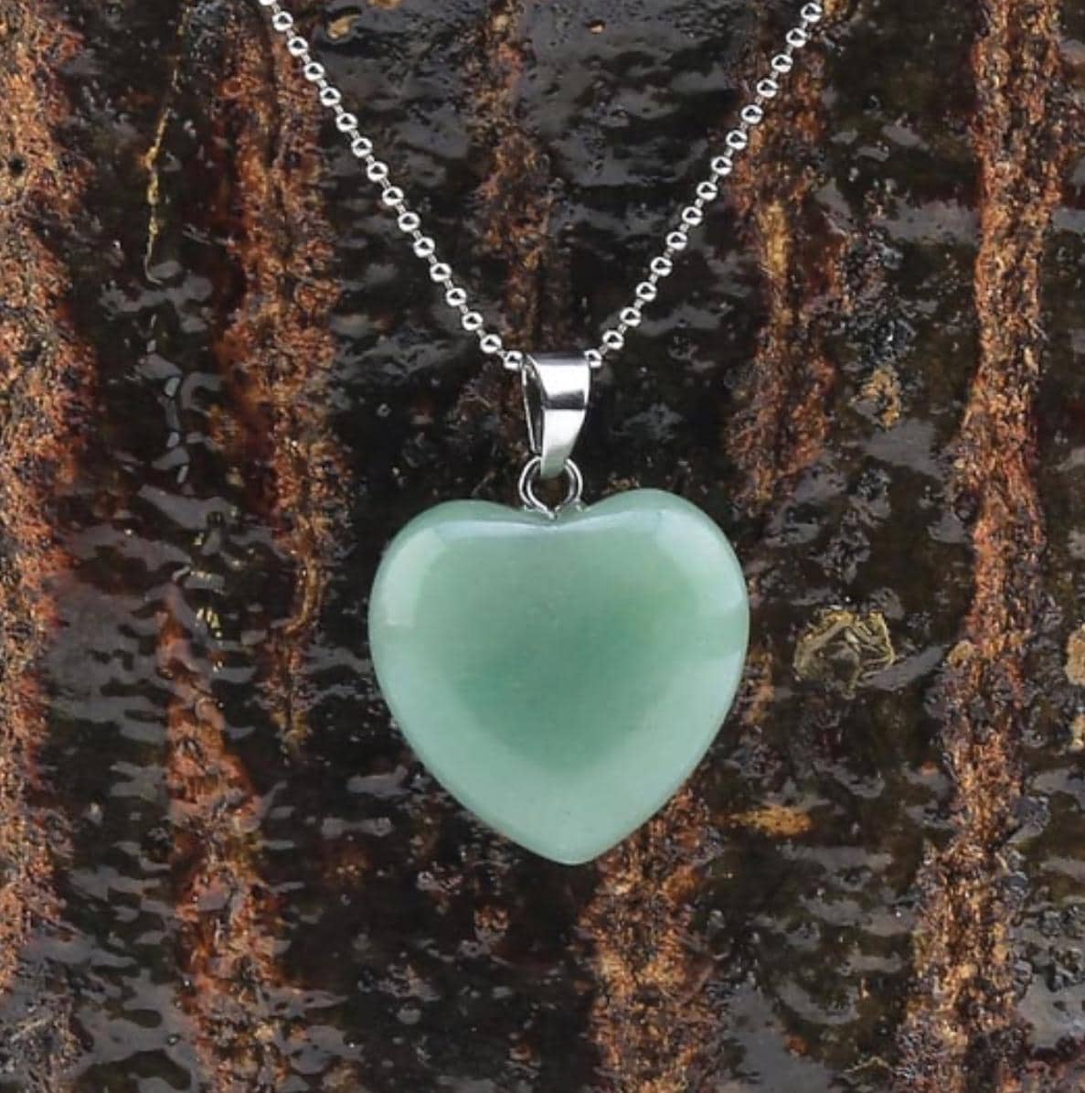 Collana Lebensquelle Plus Con Ciondolo In Avventurina Verde: Pietra Semipreziosa, 45 Cm - 5