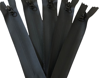 5 Inch Waterproof Zipper No.3 Closed End Zipper - 12 Cm