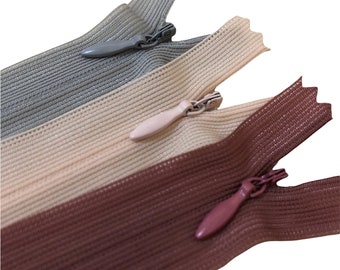 9 Inch Invisible Zipper Closed - End Dress Zippers / 22 cm