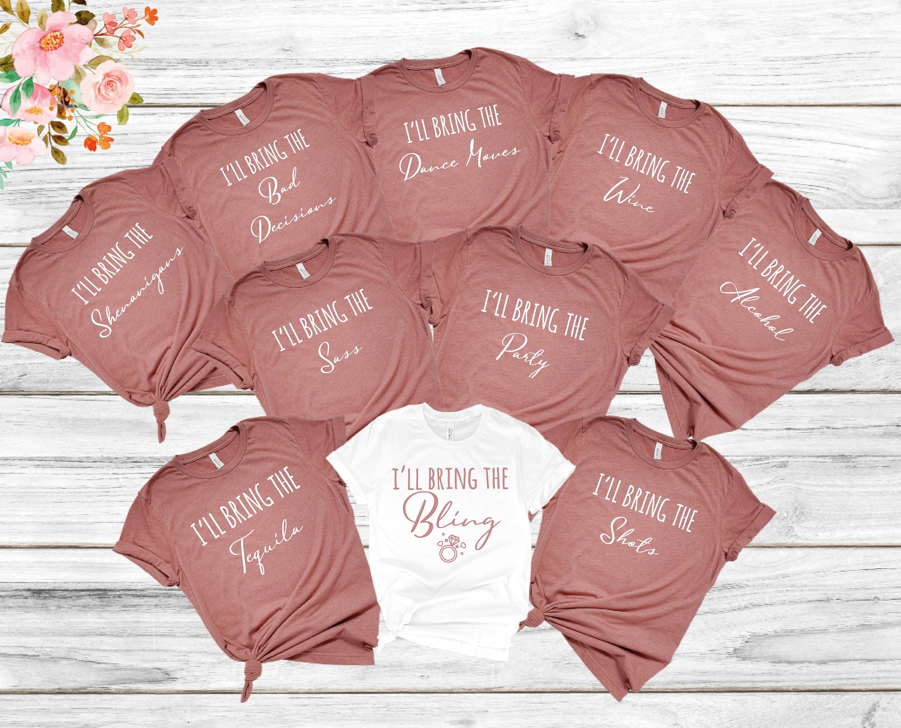 Shirt Bride Squad Shirts 