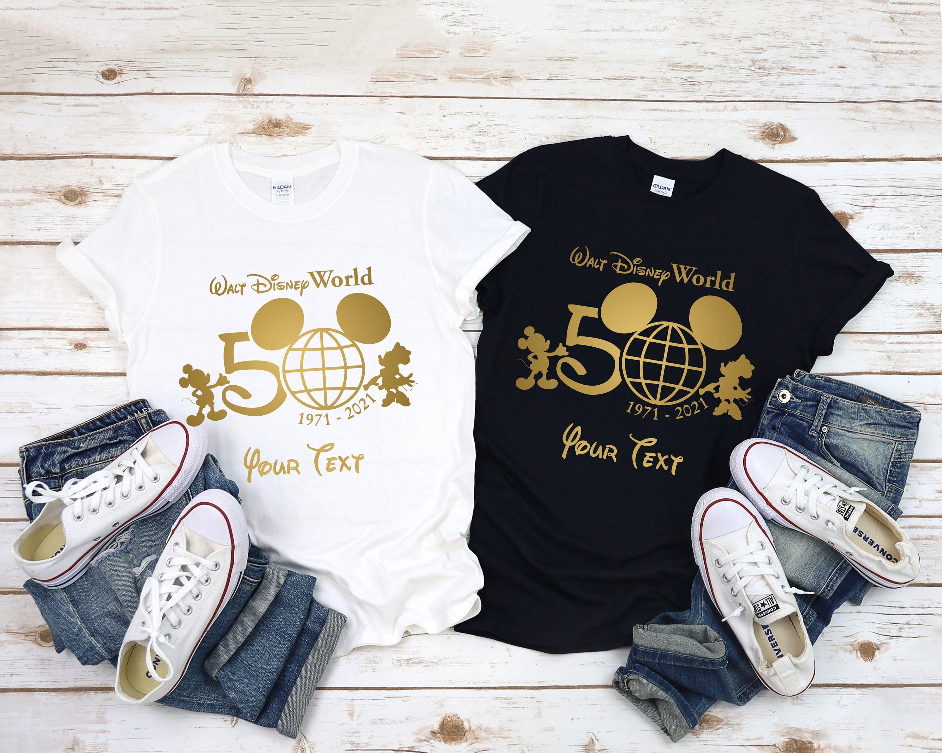 Disney 50th Anniversary Shirt, Family Matching Vacation Tee, Disney world 50th Vacation Shirts