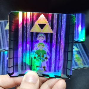Pegatina de Link de Hero of Time para SNES, N64, Gameboy, Zelda, BOTW, Master Sword, Smash Bros., juegos retro, regalo para usuarios de Switch.
