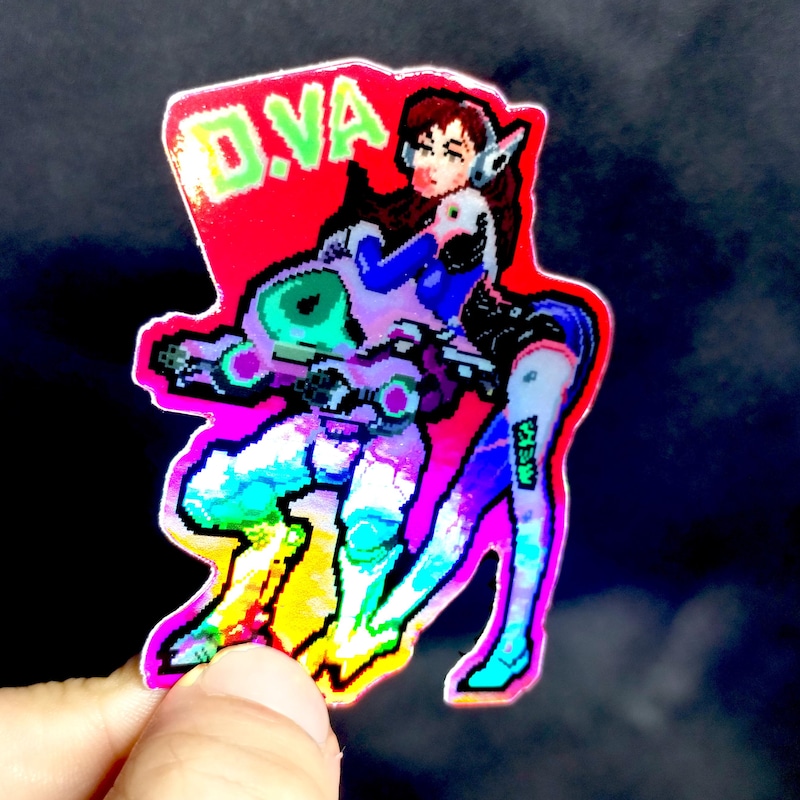 Dvachibi Sticker Dva - Etsy