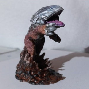 Hand Painted Bulette Painted    | Dungeons & Dragons | Pathfinder | Tabletop | MTG,  Neon