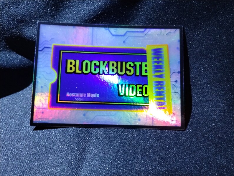 Blockbuster VHS Sticker | Y2k , 90s , Cyberpunk , Vhs , Tumbler, Water ...