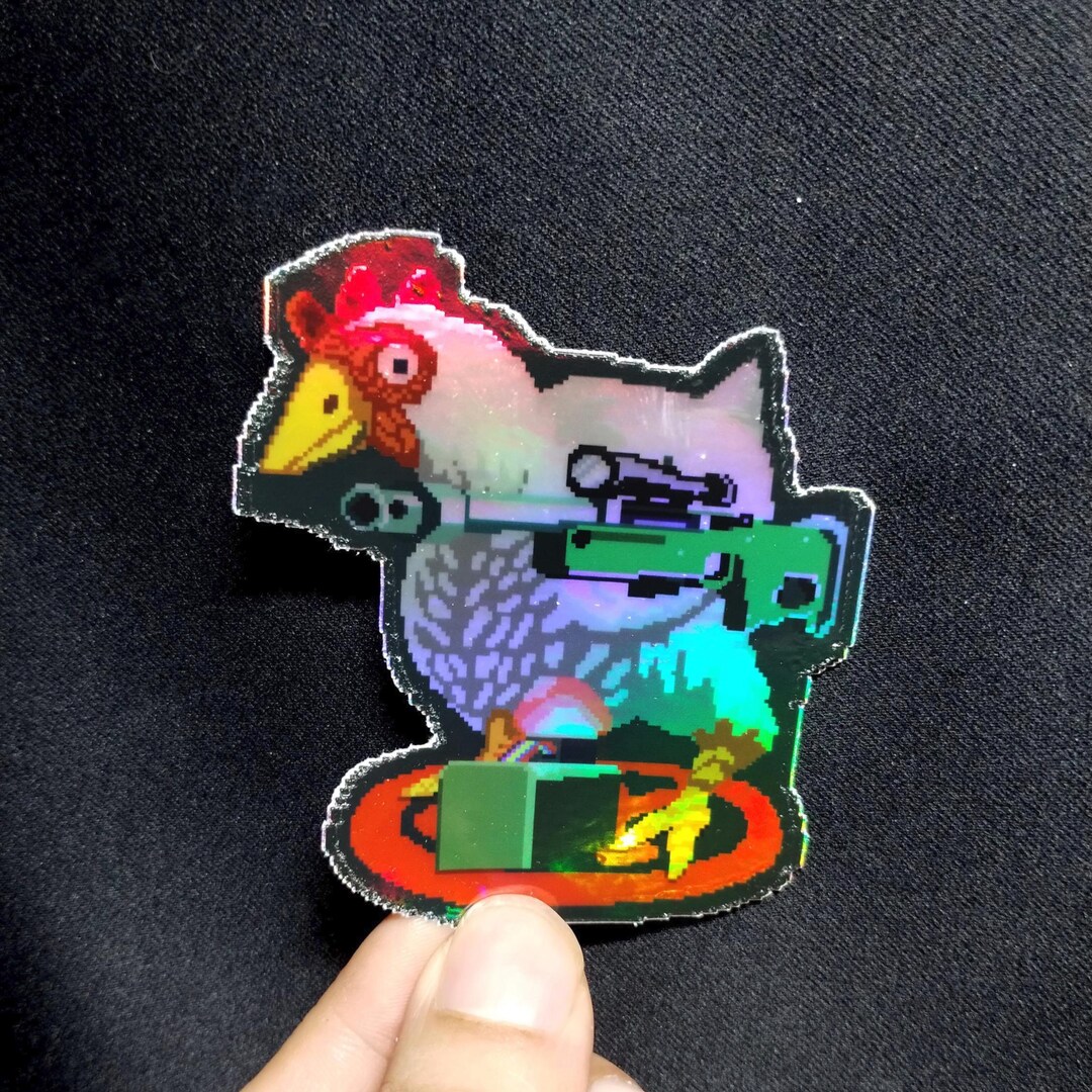 Counter Strike Chicken AWP Sticker | PC Gaming Stickers | Classic ...