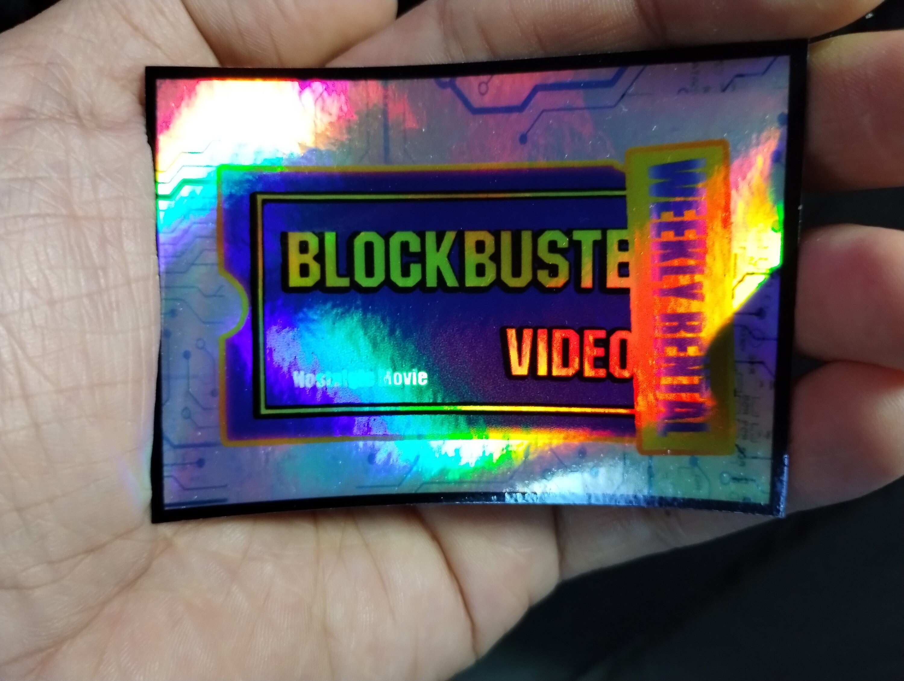 Blockbuster VHS Sticker | Y2k , 90s , Cyberpunk , Vhs , Tumbler, Water ...