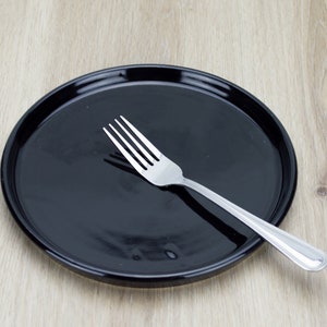Side Plate Black Set of 4