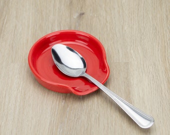 Red Spoon Rest