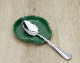 Forest Green Spoon Rest