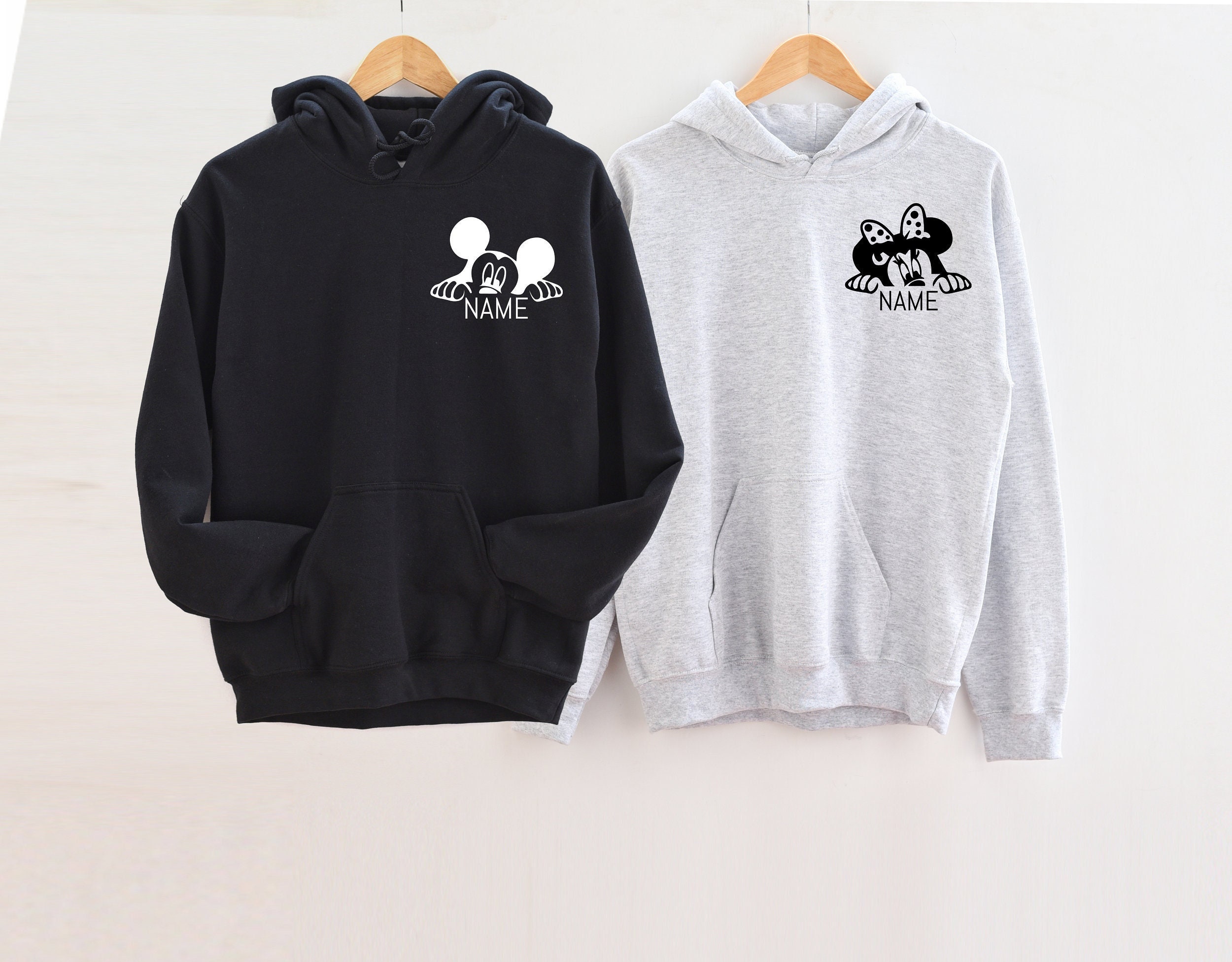 Mickey and minnie couple sweater - Etsy España Mickey and minnie couple sweater - Etsy España