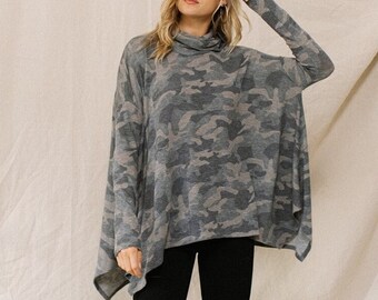 Camo Tunic - Etsy