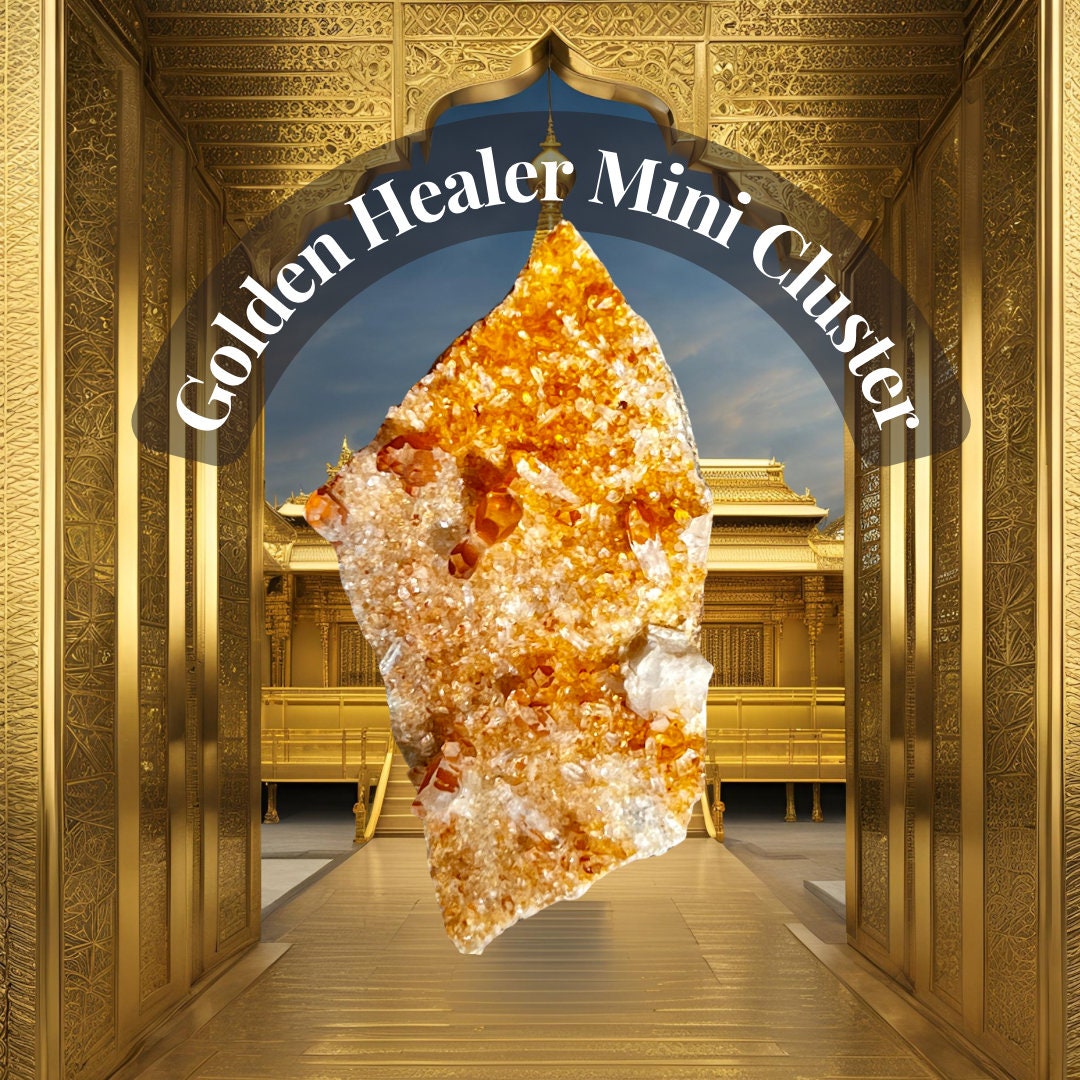 Golden Healer Arkansas Cluster - Etsy Golden Healer Arkansas Cluster - Etsy