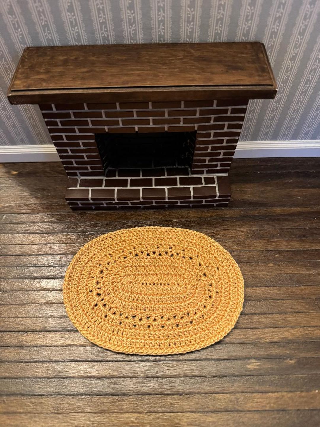 Medium - Light Gold Rug for Your One-inch Scale Dollhouse - Etsy