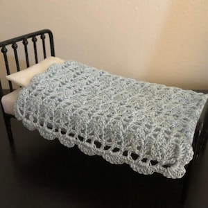 Dollhouse Blanket for a full or twin bed.
