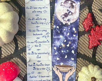 Practical Magic Inspired “Amas Veritas” Bookmark