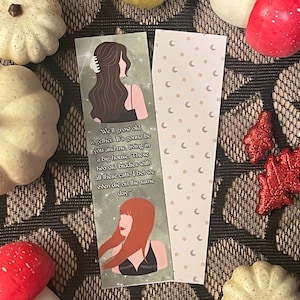 Practical Magic Inspired “Grow Old Together” Bookmark