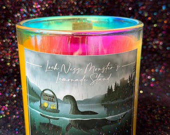Loch Ness Monster’s Lemonade Stand Wooden Wick Soy Candle
