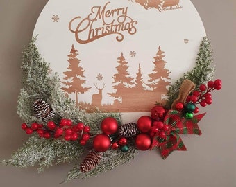 Custom made Christmas sign | Seasons Greeting Sign| Indoor Christmas decoration| Christmas Sign | Santa's little helpers | Customisable sign