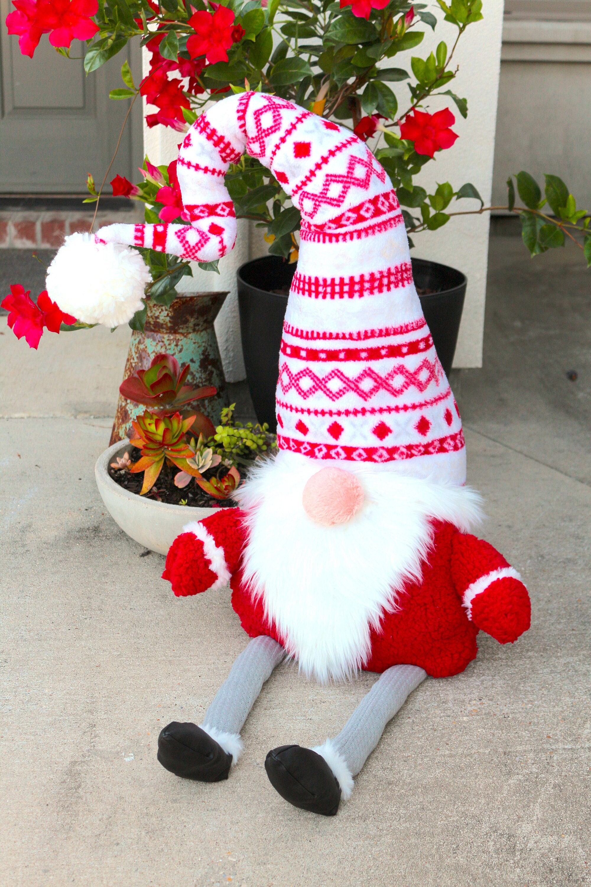 large stuffed gnome