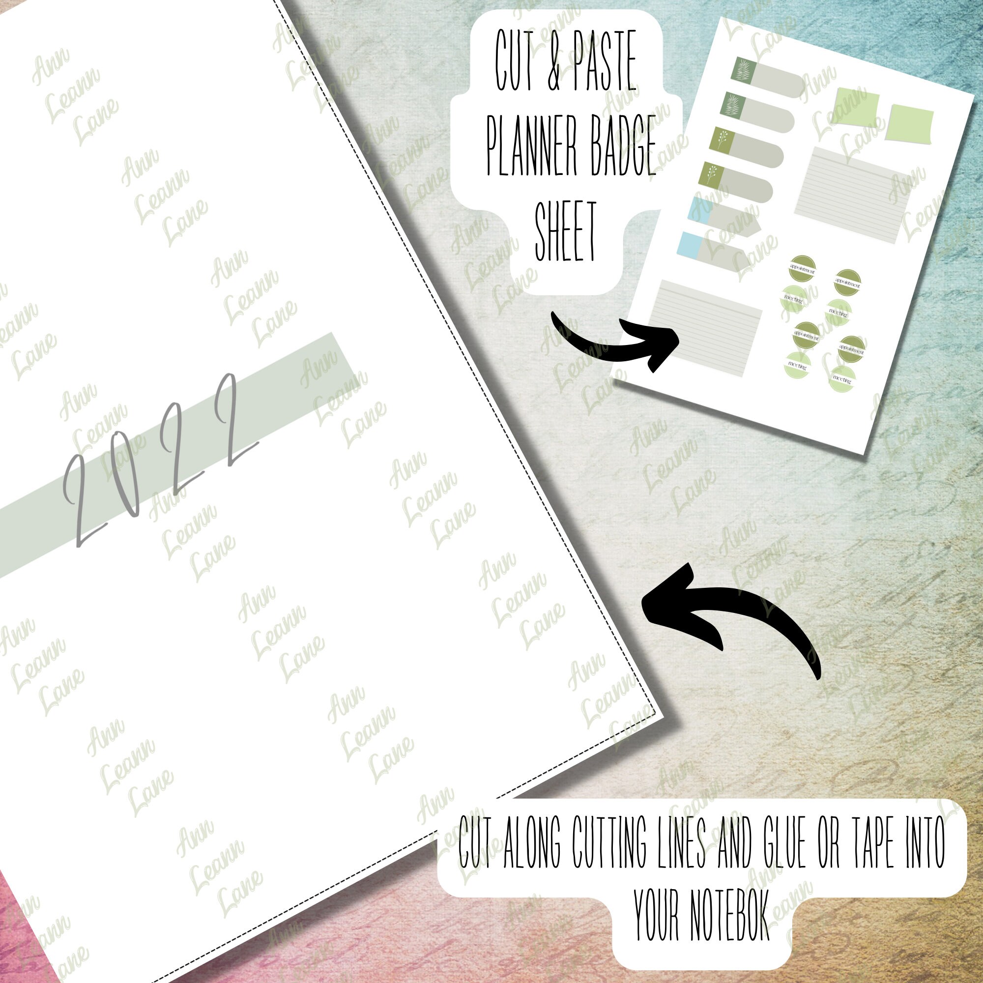 Minimalist Beginner Printable Bullet Journal A5 Bujo Template Printable ...
