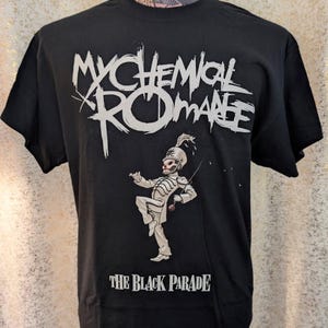 Officially Licensed My Chemical Romance Black Parade Rock Band T-Shirt