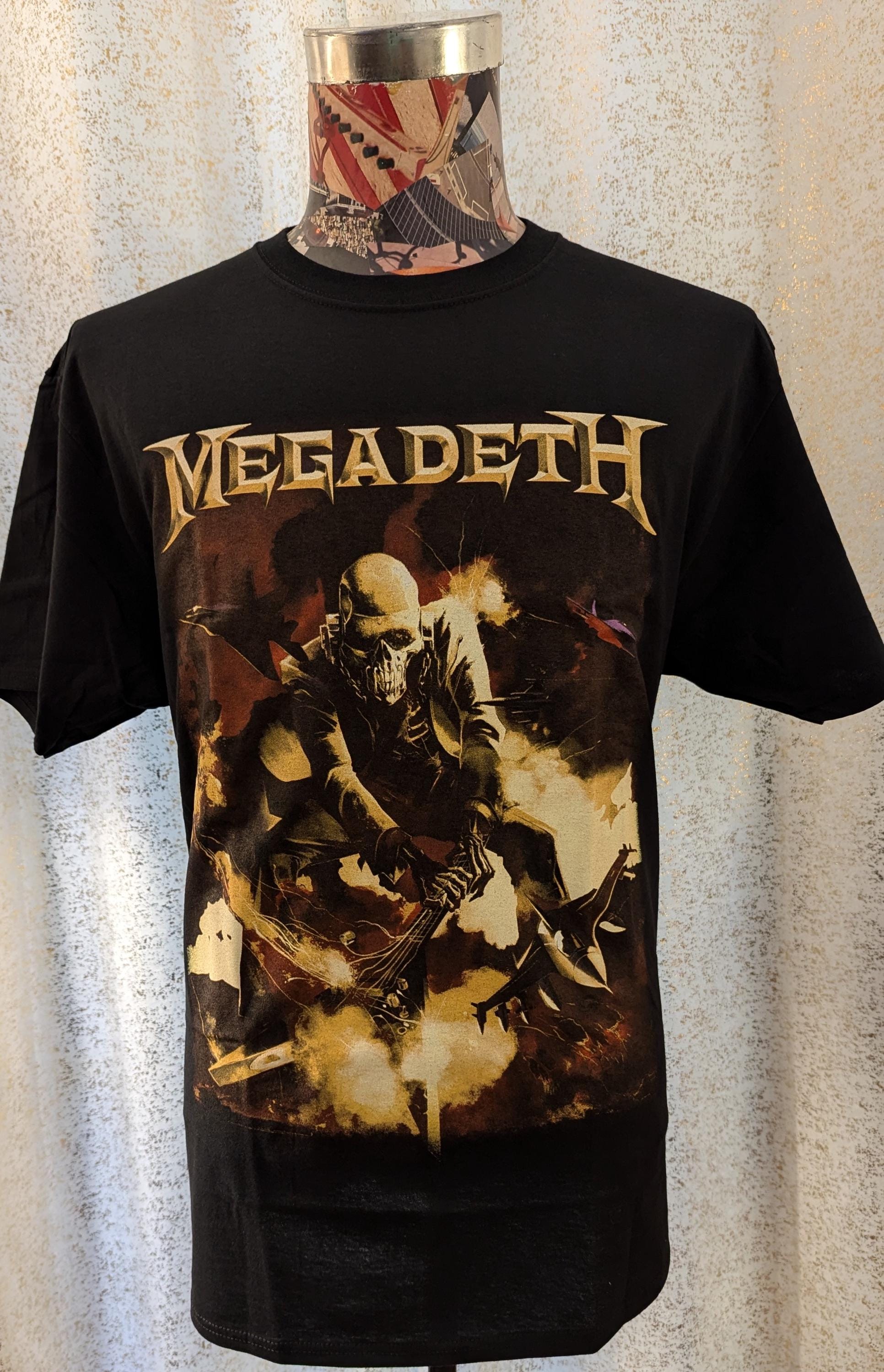 ☆希少！！！当時物⚫③MEGADETH☆メガデス⚫1994年 ツアーTシャツ