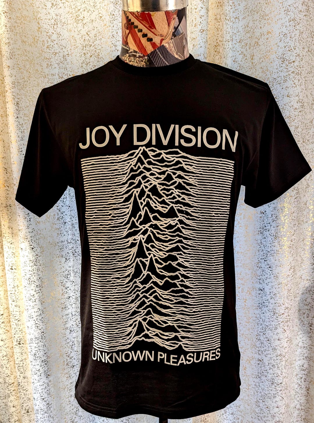 Officially Licensed Joy Division Unknown Pleasures Rock Band T