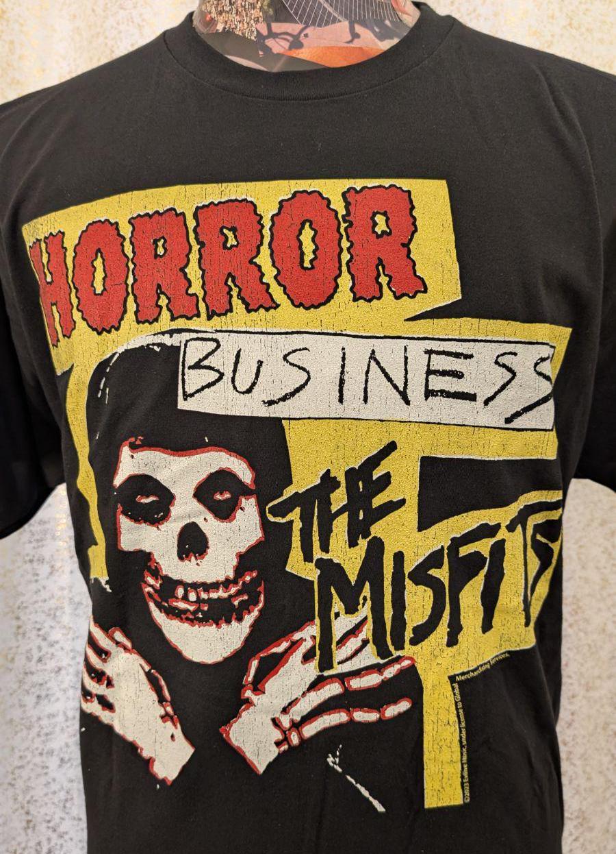 Officially Licensed Misfits Horror Business Rock Band T-shirt