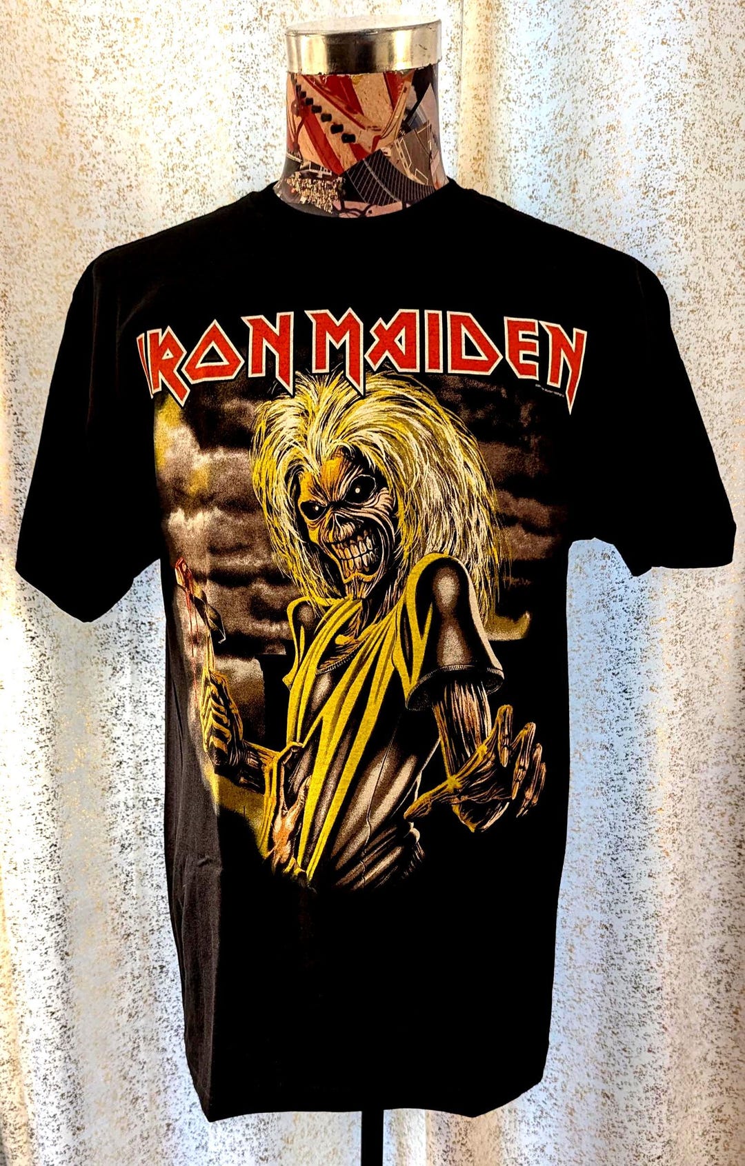 Officially Licensed Iron Maiden Killers Double-sided ROCK BAND T