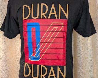 Vintage 1984 DURAN DURAN Seven and the Ragged Tiger Tour White T