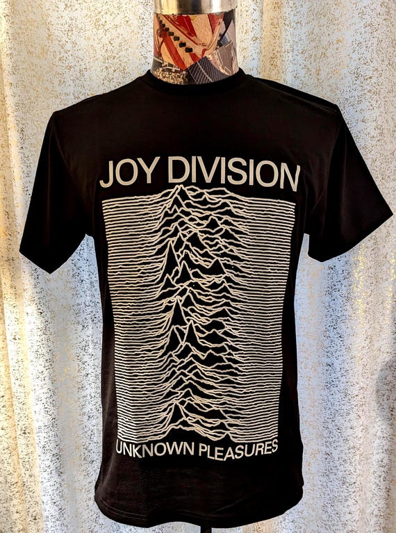 00s JOY DIVISION UNKNOWN PLEASURES バンドT Officially Licensed Joy Division Unknown Pleasures Rock Band T