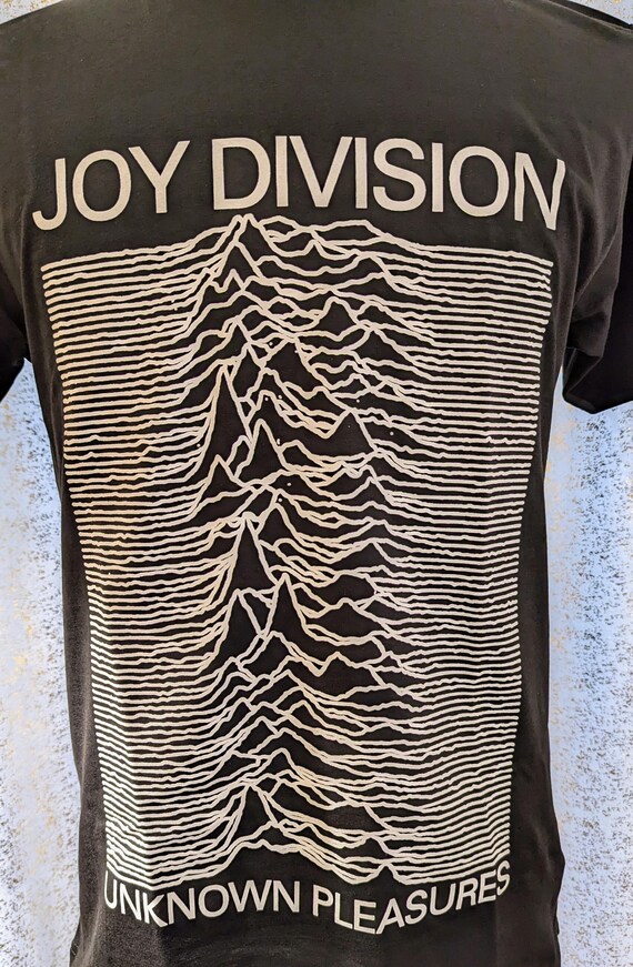 Officially Licensed Joy Division Unknown Pleasures Rock Band T