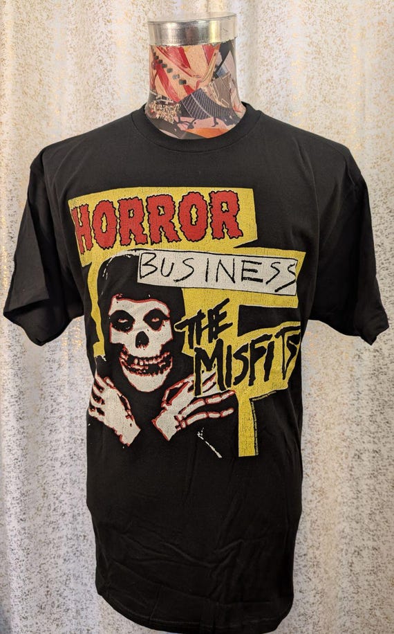 Officially Licensed Misfits Horror Business Rock Band T
