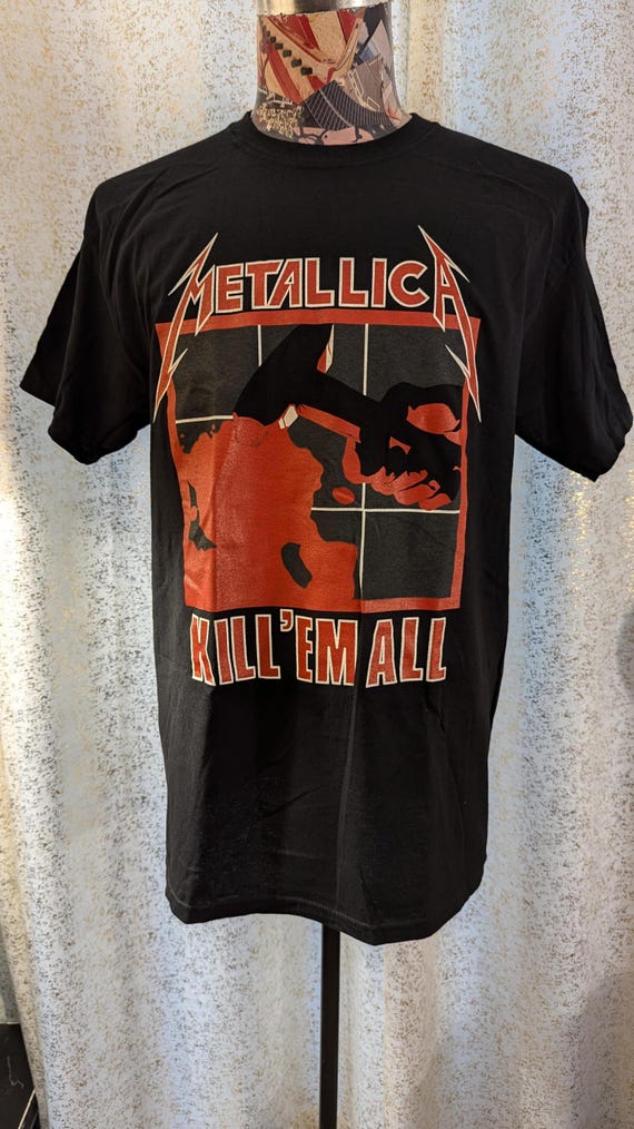 Officially Licensed Metallica Kill 'EM All Double-sided Rock Band