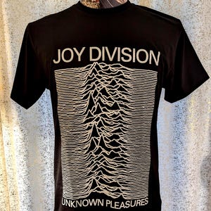Officially Licensed Joy Division Unknown Pleasures Rock Band T-Shirt