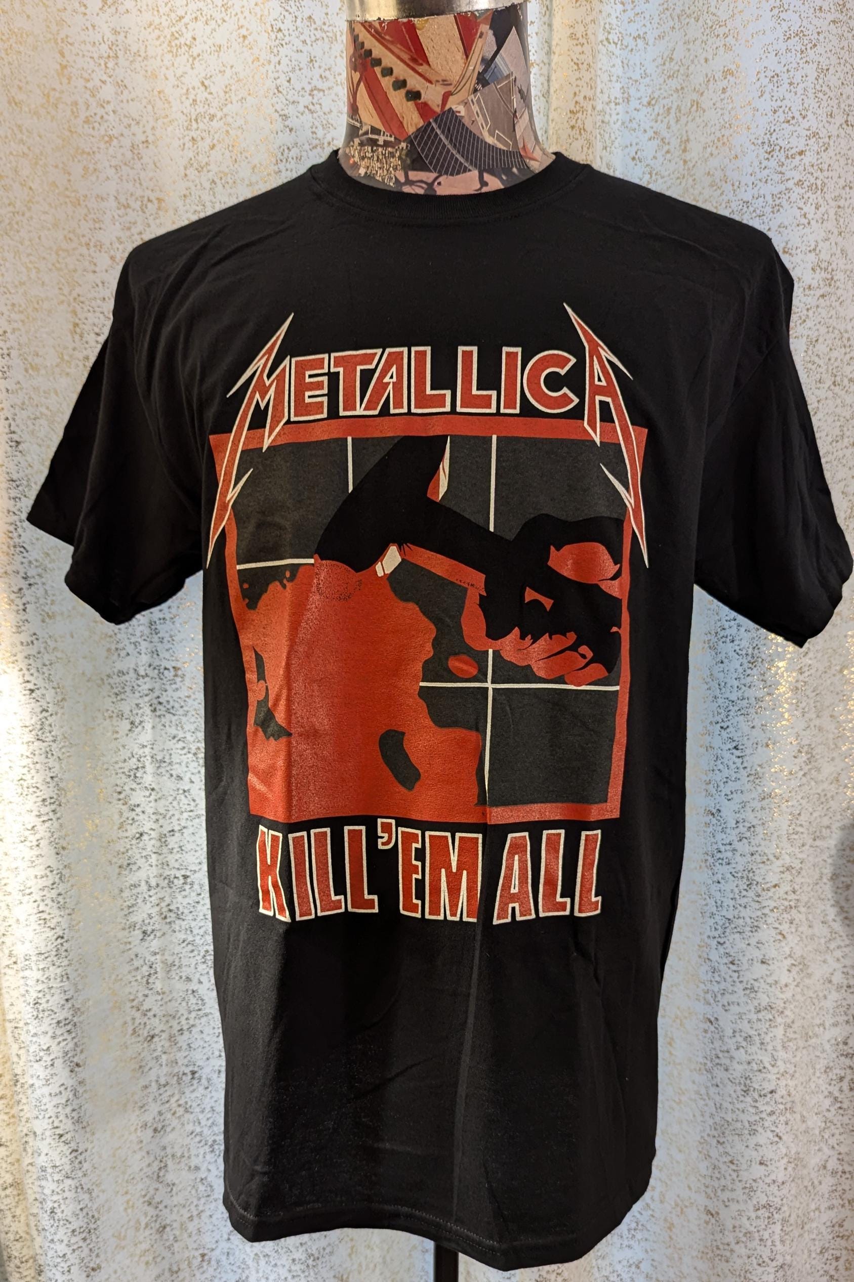 Officially Licensed Metallica Kill 'EM All Double-sided Rock Band