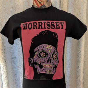 Camiseta de banda de rock Morrissey Day of the Dead con licencia oficial e impresión individual, hecha a pedido, tallas S, M, L y XL