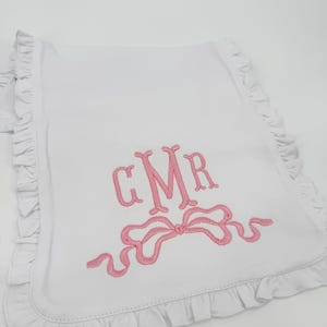 Personalized Baby Bib / Embroidered Baby Gift / Baby Burp Cloth With Name