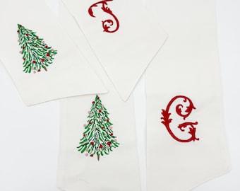 Christmas Wreath Sash / Winter Wreath Sash / Last name wreath sash / Hoestess gift / Christmas Decor / Seasonal Wreath Sash