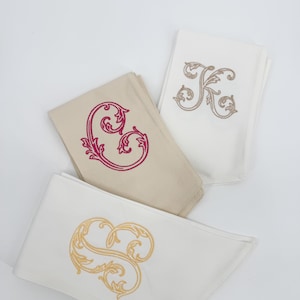 Personalized Wreath Sash / Embroidered Wreath Sash / Wedding Gift / Front Door Decor / Initial Wreath Sash