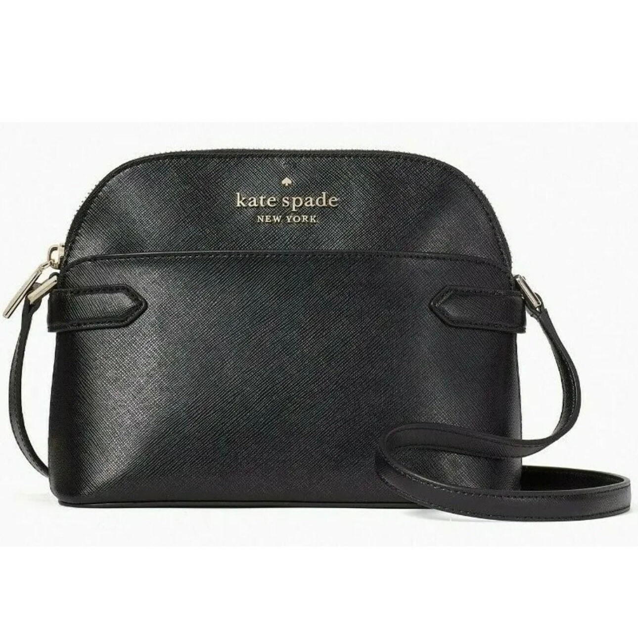 Kate Spade black dome crossbody bag