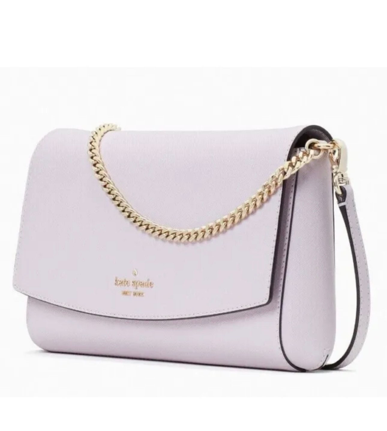 Kate Spade Greer Chain Crossbody Lilac Saffiano Leather - Etsy