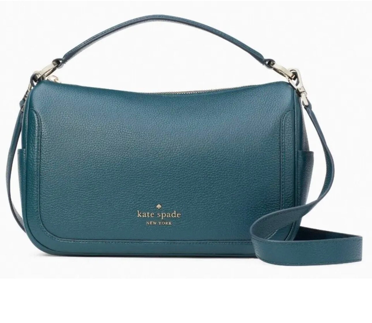 kate spade -Carson- Convertible Crossbody Leather Bag- Parchment- NWT- $299