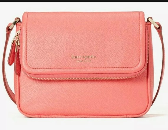 Kate Spade New York Spade Flower Monogram Coated Canvas Top Zip Crossbody, Crossbody Bags, Clothing & Accessories