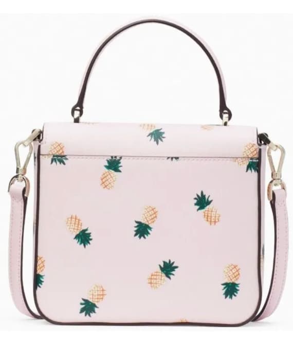 Kate Spade Colada Staci Pineapple Square Flap Crossbody Top Handle