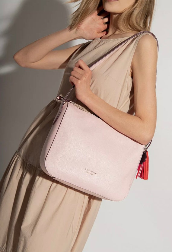 Kate Spade Anyday Medium Shoulder Bag Pale Pink Leather - Etsy